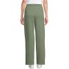 Lands’ End Women’s Serious Sweats High Rise Relaxed Straight Leg Pants(Sage)