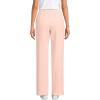 Lands’ End Women’s Serious Sweats High Rise Relaxed Straight Leg Pants(Soft Mineral Blush)