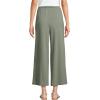Lands’ End Women’s Sport Knit Pull On Drawstring Wide Leg Crop Pants(Sage)