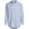 Lands’ End Men’s Traditional Fit Solid No Iron American-Grown Supima Oxford Dress Shirt(Pale Soft French Blue)
