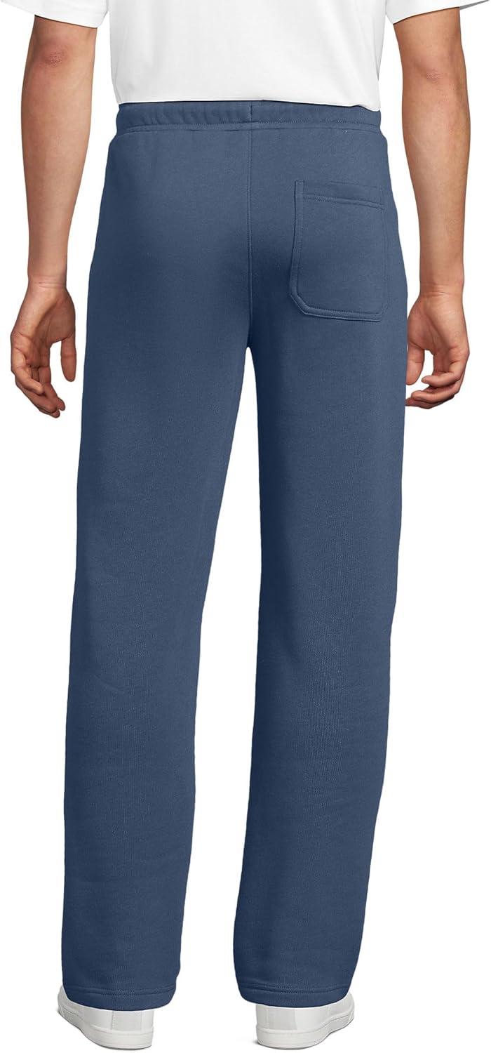 imageLands End Mens RainDefense Serious Sweats PantNightfall Blue