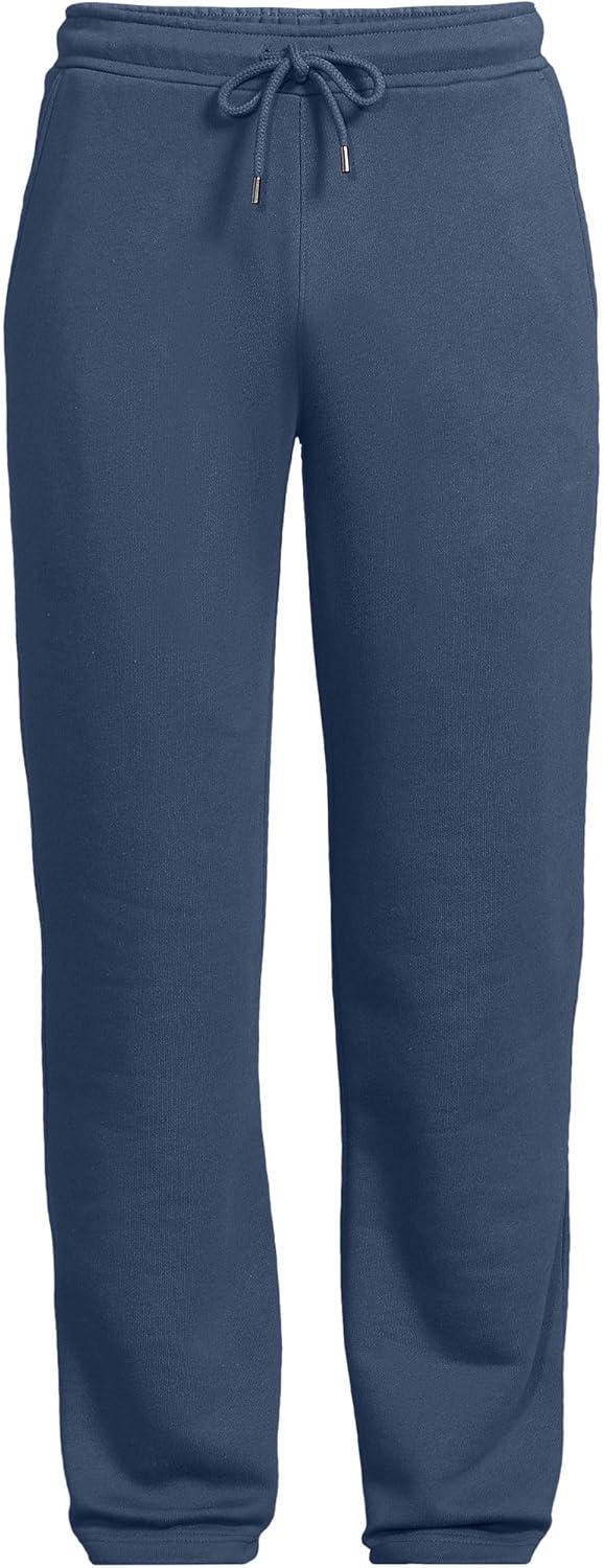 imageLands End Mens RainDefense Serious Sweats PantNightfall Blue