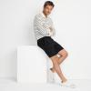 Lands’ End Men’s Traditional Fit 9″ Flex Performance Golf Shorts(Black)