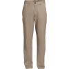 Lands’ End Men’s Travel Kit Comfort Waist Athletic Fit Chino Pant(Khaki)