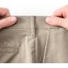 Lands’ End Men’s Travel Kit Comfort Waist Athletic Fit Chino Pant(Khaki)