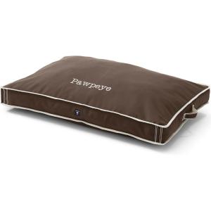 Lands’ End Rectangular Canvas Dog Bed Cover Dark Chocolate Large(Dark Chocolate)