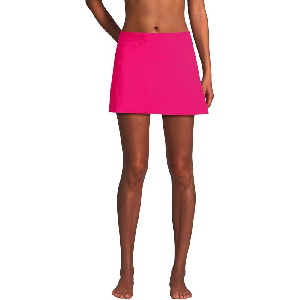imageLands End Womens Swim Skirt Swim BottomsRiviera Rose