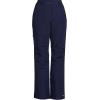 Lands’ End Women’s Squall Waterproof Insulated Snow Pants(Deep Sea Navy)