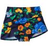 Lands’ End Women’s Swim Skirt Swim Bottoms(Navy/Exploded Poppy Floral)