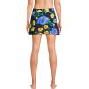 Lands’ End Women’s Swim Skirt Swim Bottoms(Navy/Exploded Poppy Floral)
