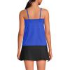 Lands’ End Women’s Tulip Hem Tankini Top(Galaxy Blue)