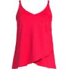 Lands’ End Women’s Tulip Hem Tankini Top(Strawberry)