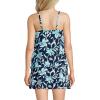 Lands’ End Women’s Tulip Hem Tankini Top(Tropic Floral/Navy)