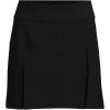 Lands’ End School Uniform Women’s Performance Pleated Skort Above The Knee(Black)