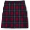 Lands’ End School Uniform Young Women’s Plaid A-line Skirt Below The Knee(Classic Navy Large Plaid)