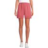 Lands’ End Women’s Sport Knit High Rise Shorts(Soft Mojave Rose)