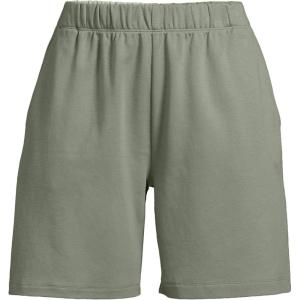 Lands’ End Women’s Sport Knit High Rise Shorts(Sage)