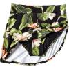 Lands’ End Women’s Swim Skirt Swim Bottoms(Hibiscus Floral/Black)