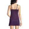 Lands’ End Women’s Chlorine Resistant Wrap Tankini Swimsuit Top(Blackberry)