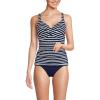 Deep Sea/White Media Stripes