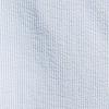 Lands’ End Men’s Short Sleeve Seersucker Shirt(Soft French Blue Stripes)