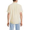 Lands’ End Men’s Short Sleeve Seersucker Shirt(Sweet Butter Stripes)