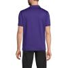 Lands’ End School Uniform Young Men’s Short Sleeve Rapid Dry Polo Shirt(Deep Purple)