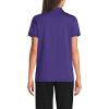 Lands’ End School Uniform Young Women’s Short Sleeve Rapid Dry Polo Shirt(Deep Purple)
