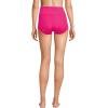 Lands’ End Women’s Tugless High Waisted Swim Boy Shorts(Riviera Rose)