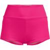 Lands’ End Women’s Tugless High Waisted Swim Boy Shorts(Riviera Rose)