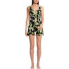 Hibiscus Floral/Black