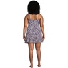 Lands’ End Women’s Tummy Control Surplice Wrap Swim Dress One Piece Swimsuit(Deep Sea Navy Paisley Mix)