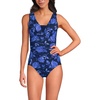 Navy Graphic Floral