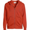Lands’ End Men’s Long Sleeve RainDefense Serious Sweats Full Zip Hoodie(Bourbon)