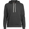 Lands’ End Men’s Long Sleeve Serious Sweats Pullover Hoodie(Dark Charcoal Heather)