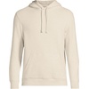 Lands’ End Men’s Long Sleeve Serious Sweats Pullover Hoodie(Flax Heather)