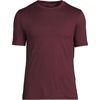 Lands’ End Men’s Short Sleeve Cooling Performance Tee(Lush Burgundy)