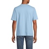 Lands’ End Men’s Super-T Short Sleeve V-Neck T-Shirt(Oasis Blue)