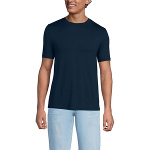Lands’ End Men’s Short Sleeve Cooling Performance Tee(Radiant Navy)