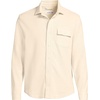 Lands’ End Men’s Long Sleeve Knit Workwear Waffle Shirt(Ivory Latte)