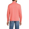 Lands’ End Men’s Long Sleeve Travel Kit Pique Quarter Zip(Coral Clay)