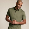 Lands’ End Men’s Tall Short Sleeve Cooling Performance Polo(River Stone Green)