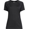 Lands’ End School Uniform Women’s Short Sleeve Active Tee(Black)