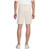 Lands’ End Men’s Traditional Fit 9″ Flex Performance Golf Shorts(Ivory Latte)