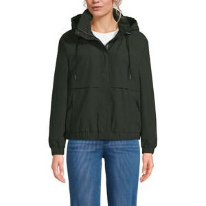Lands’ End Women’s Squall Full Zip Jacket(Darkest Olive)