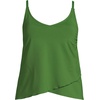 Lands’ End Women’s Tulip Hem Tankini Top(Fusion Green)