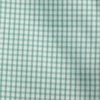 Lands’ End Men’s Long Sleeve Tailored Fit Travel Kit Shirt(Simply Green/Blue Micro Plaid)