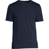 Lands’ End Men’s Short Sleeve American-Grown Supima Cotton Tee with Pocket(Radiant Navy)