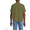 Lands’ End Men’s Short Sleeve Camp Collar Hawaiian Shirt(Artichoke)