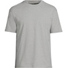 Lands’ End Men’s Short Sleeve Super-T Crew Relaxed Fit Tee(Gray Heather)